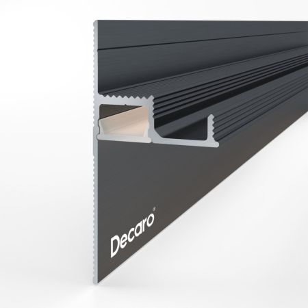 Универсальный профиль Черный матовый D001