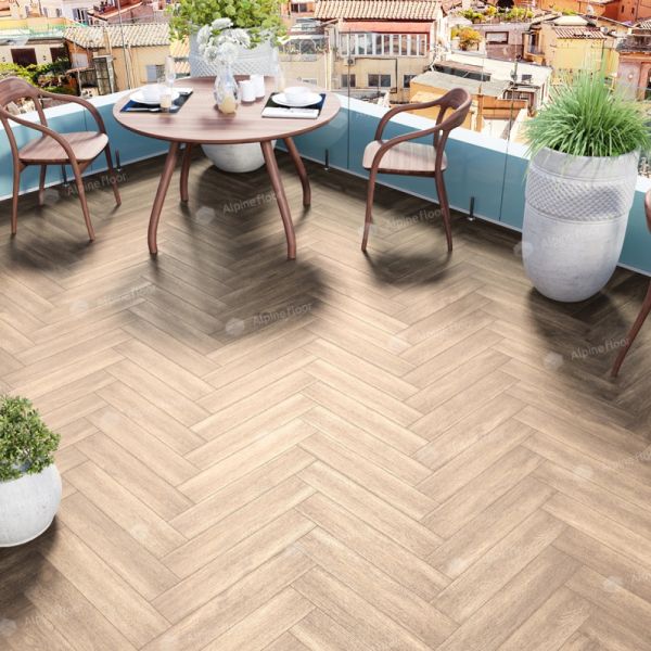 Клеевая Parquet LVT Макадамия ЕСО 16-10 венгерская елка 590×118×2,5