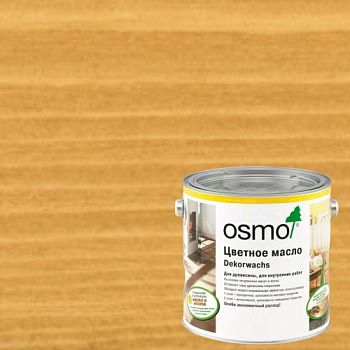 Масло с твердым воском для дерева Osmo Dekorwachs Transparent цвет 3164 Дуб шелковисто-матовый 0,22 л