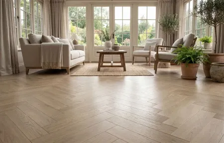 Кварц виниловое покрытие Stone Floor MSPC Елочка Дуб Растлфилд Артикул: 2529-4 MР