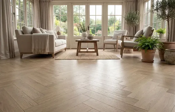 Кварц виниловое покрытие Stone Floor MSPC Елочка Дуб Растлфилд Артикул: 2529-4 MР
