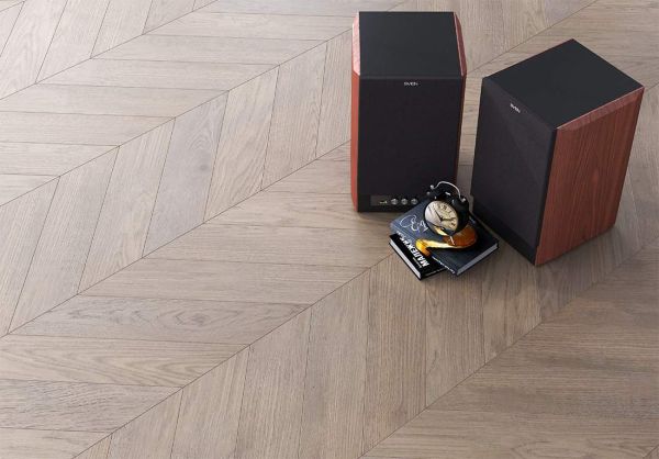 Инженерная доска Gran Parte Французская Ёлочка Дуб КАПУЧИНО / CAPUCCINO ПРАЙМ-СЕЛЕКТ