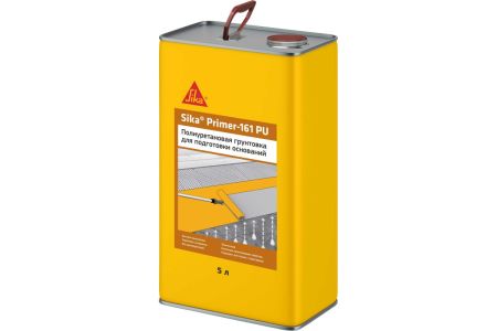 Грунтовка глубокого проникновения SIKA Primer-161 PU адгезионная, 5 кг