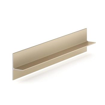 Плинтус алюминиевый теневой Laconistiq Reverse 36 Светлое золото 34-15-300 3000×36×16