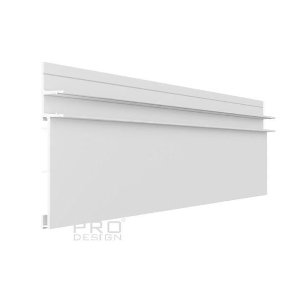 Плинтус скрытого монтажа Pro Design Combo 603 Белый