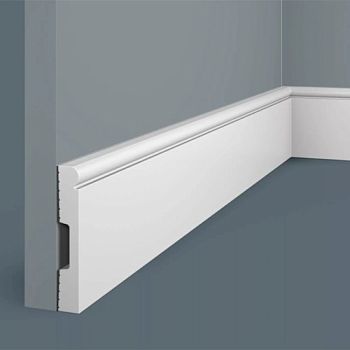 Плинтус под покраску Cosca Decor Экополимер PX032 2000×82×13