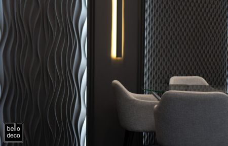 Стеновая панель под покраску Bello Deco СП 17 500×500×15