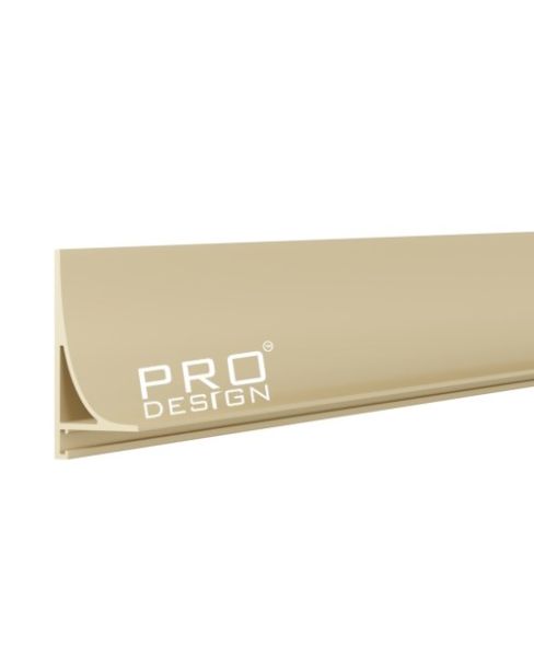 Плинтус Pro Design Corner L 584 Анодированный шампань