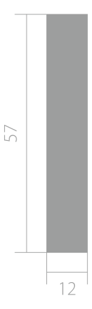 Молдинг Ultrawood E2E 9988 (2000 х 57 х 12)