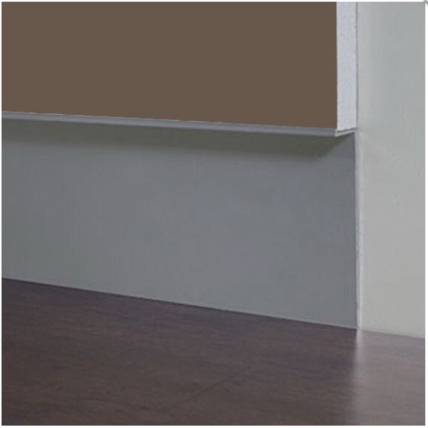 Скрытый  профиль анодированный Г образный с кантом 2 мм