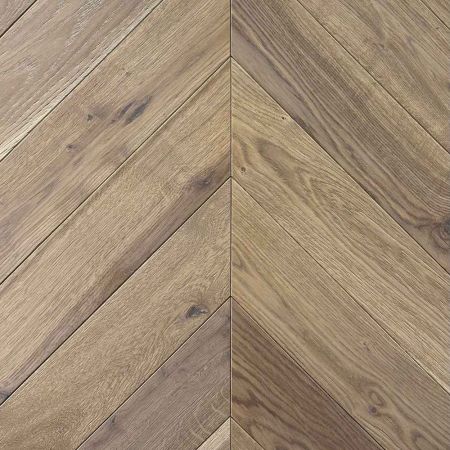 Инженерная доска Legend Французская Елочка Дуб White coffe