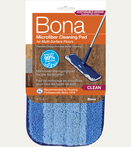 Насадка (Пад) Bona Cleaning Pad для швабры из микрофибры