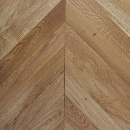 Инженерная доска Lab Arte Chevron Pro Дуб Лак натур французская елка 610×90×15