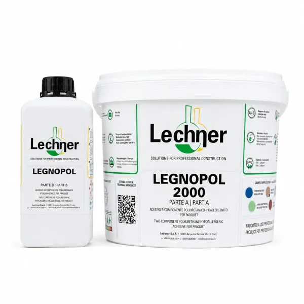 Lechner Двухкомпонентный полиуретановый клей LEGNOPOL 2000 10кг
