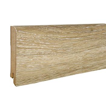 Плинтус МДФ ламинированный DeArtio Дуб бежевый B302-10 2050×80×16