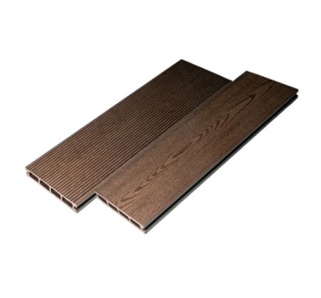 Террасная доска TimberTex Classic темно-коричневая 24*146