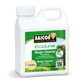 Паркетная химия Saicos Ecoline Magic Cleaner  Концентрат для особо сильных загрязнений  1л