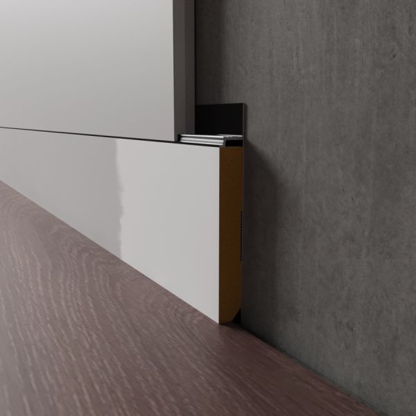 МДФ Вставка в скрытый плинтус 80мм RAL/NCS