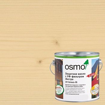 Защитное масло с УФ-фильтром Экстра Osmo UV-Schutz-Ol Extra 424 Ель/Пихта 0,22 л