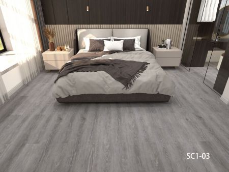 Кварц виниловое покрытие Aspenfloor Smart Choice Дуб Сильверсайд SC1-03