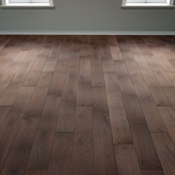 Инженерная доска Legend Дуб Oregon под лаком брашированный