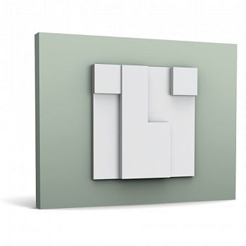 Стеновая панель под покраску Orac Decor Modern Cubi W102 333×333×25