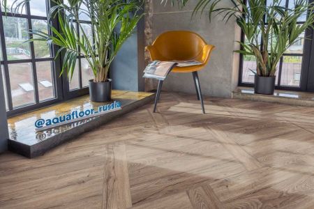 Кварц виниловое покрытие Aquafloor Parquet Glue AF2506PG