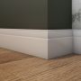 Плинтус Evrowood МДФ Белый PN 110 2000×110×22
