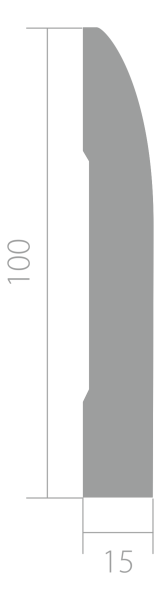 Плинтус Ultrawood Base 0017i 100 x 14
