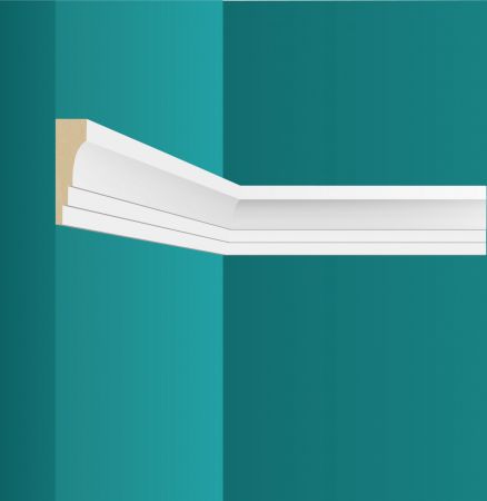 Карнизы Ultrawood потолочный CR 0027 (2440 х 50 х 15)