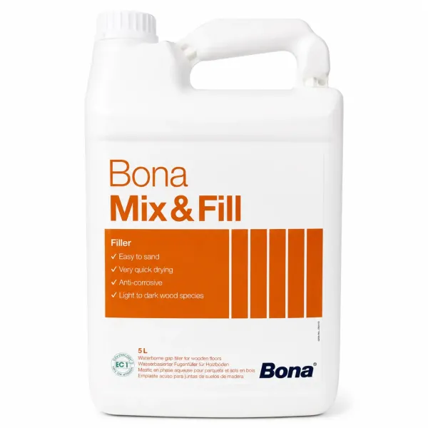 Bona Mix&Fill (Микс-Фил) Состав для приготовления шпатлевки 5 л
