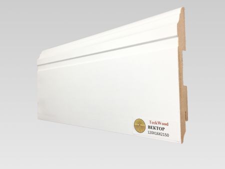 Плинтус TeckWood вектор 120x16