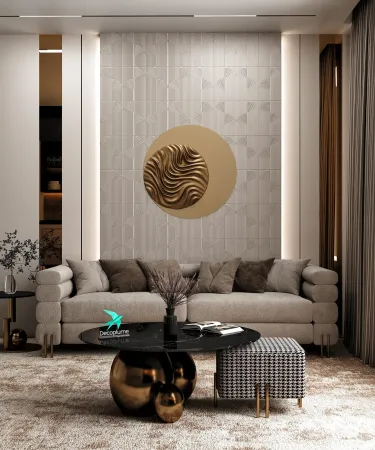 Композитная стековая панель Decoplume WAVE 1