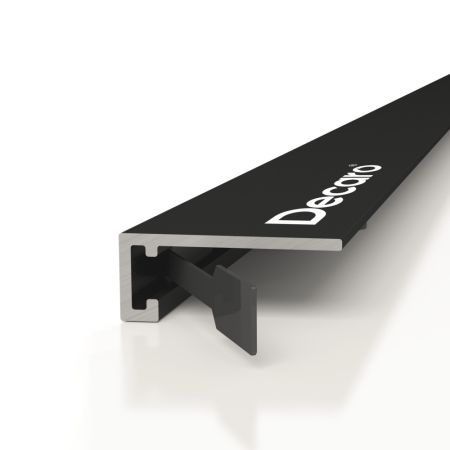 Плинтус Decaro Микроплинтус M15A Анодированный