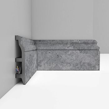 Плинтус Decomaster Бетон D232-1629 2400×100×22