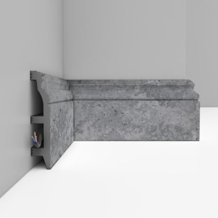 Плинтус Decomaster Бетон D232-1629 2400×100×22