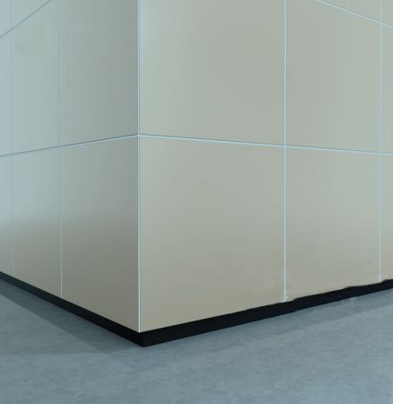 Теневой профиль Черный Г образный 13х40мм