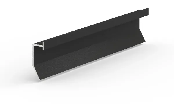 Плинтус Laconistiq Теневой плинтус NOVEL Regular черный муар 13x38x3000