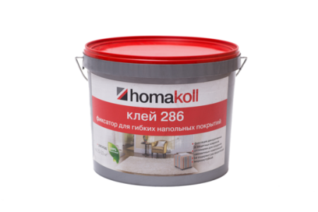 Homakoll Фиксатор 286 для ковровой плитки, линолеума 10 кг