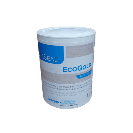 Лак Aqua-Seal EcoGold Однокомпонентный акрилово-полиуретановый лак 1л