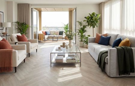 Кварц виниловое покрытие Stone Floor MSPC Елочка Дуб Саммерфилд 2529-1 MР