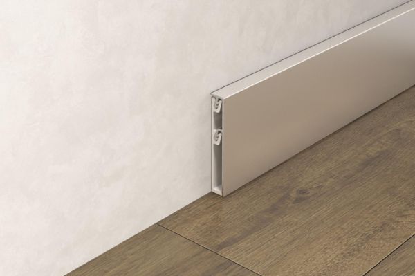 Плинтус Profilpas Metal Line 105 алюминиевый плинтус с подсветкой