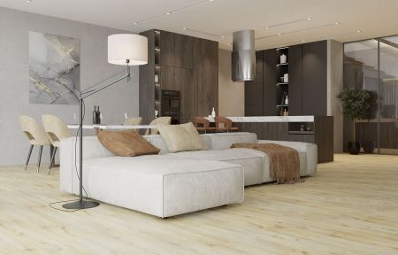 Кварц виниловое покрытие Stone Floor MSPC Дуб Морской песок 0026-2 MP