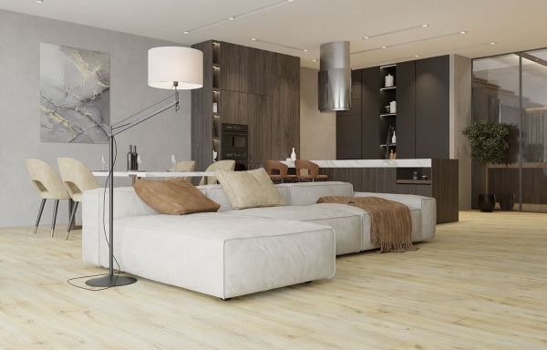 Кварц виниловое покрытие Stone Floor MSPC Дуб Морской песок 0026-2 MP