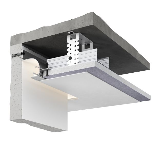 Потолочный профиль D006 черный