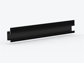 Теневая рейка LACONISTIQ Light Черная анодированная (45,7*15,45*3000мм.)