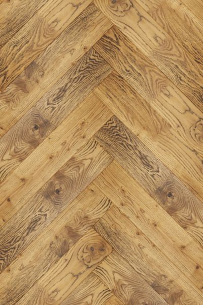 Инженерная доска Gran Parte Английская Ёлочка Дуб ТАБАКО / TABACCO НАТУР-КЛАССИК