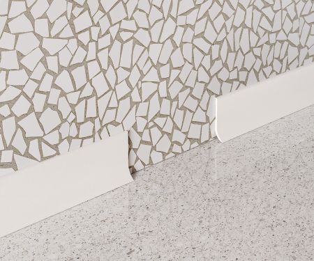 Плинтус Cosca Decor Экополимер PL002, 2000x60x16мм