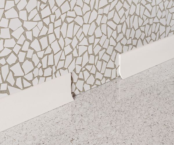 Плинтус Cosca Decor Экополимер PL002, 2000x60x16мм