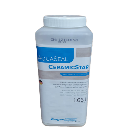 Лак Aqua-Seal CeramicStar Двухкомпонентный полиуретановый лак 1,65л